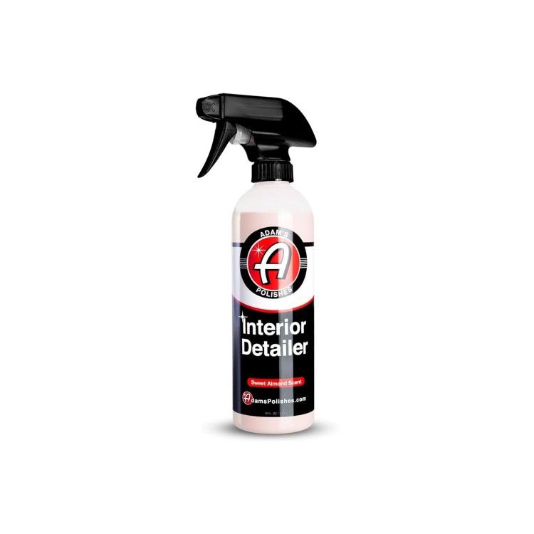 Adam's Polishes Interior Detailer 16 fl. oz (Sweet Almond) - Total Car Interior Cleaner, Protectant & Dressing | All Purpose Cleaner & Leather 