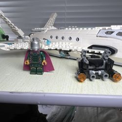 Lego Marvel Stark Jet and the Drone Attack (76130) — complete jet build, one fig