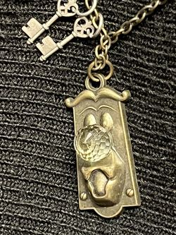 Disney’s Alice In Wonderland Doorknob Necklace 
