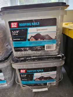 Grip Rite 1-1/4" Roofing Nails 30 lb Bucket