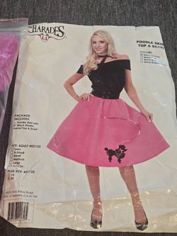 Poodle skirt & top #1