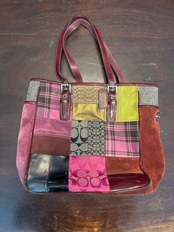 Coach patchwork tote/bag/purse