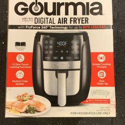 Gourmia 6qt 5.7L digital air fryer 