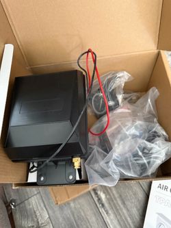 Air Compressor Kit with Wiring and Fittings