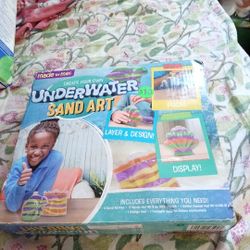 Underwater Sand Art