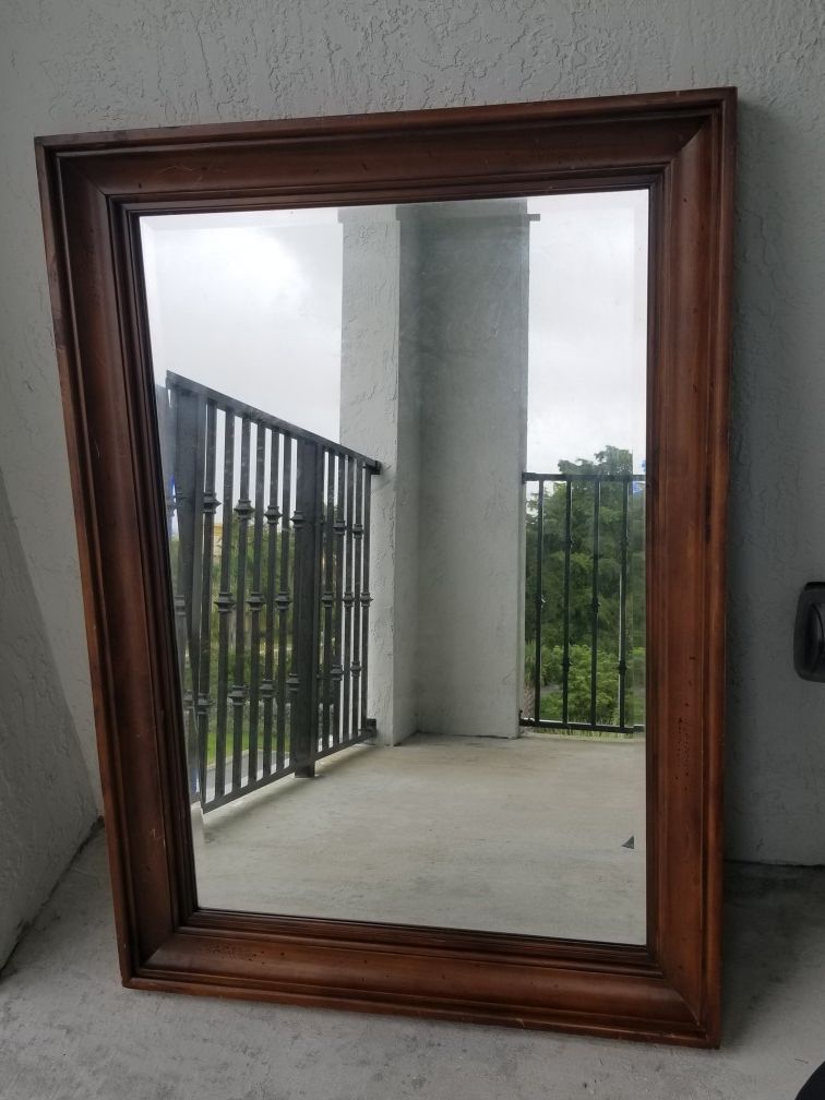 Large Vintage Mirror