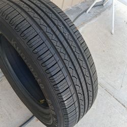 One newer tire...245/60/18....Kunitomo...