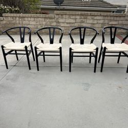 Like NEW Poly & Bark dining Chairs 