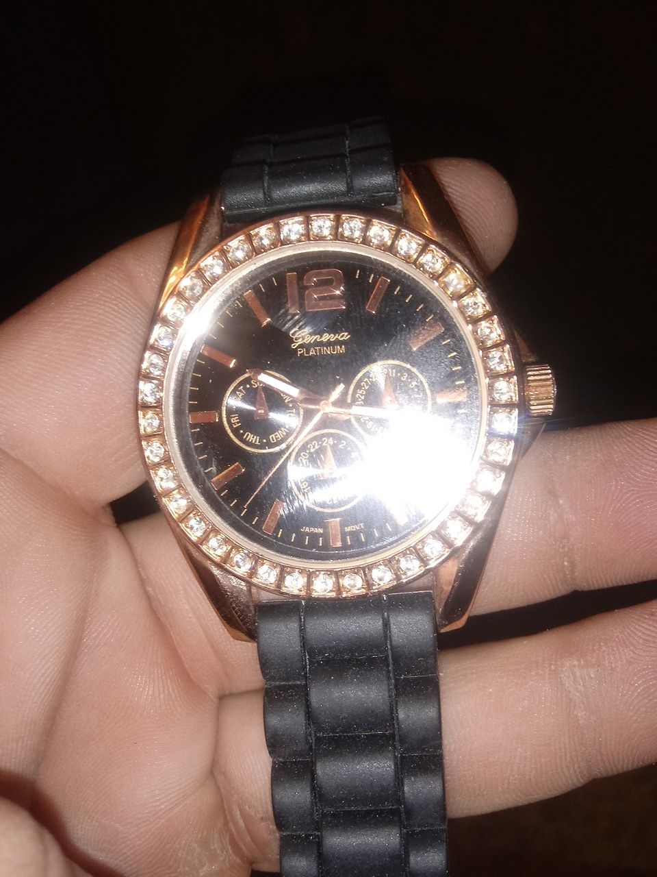 Geneva Platinum watch NO 7846