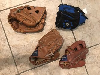 Boys baseball gloves
