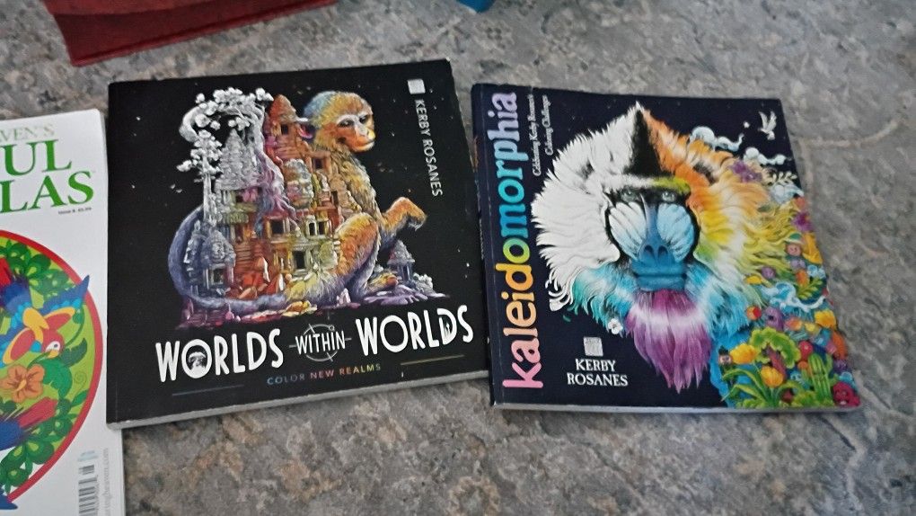 MISC Coloring Books And Pens