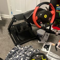 Sim Racing Rig And Shifter Mount
