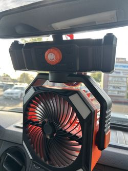 Solar Fan With Lights And Mister