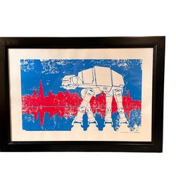At-At Star Wars Chicago print art from 2016 14x20?