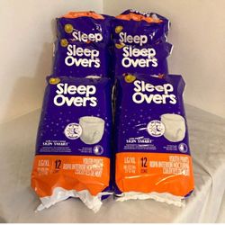 Sleep Overs Youth Pants LG/XL – 4 Packs