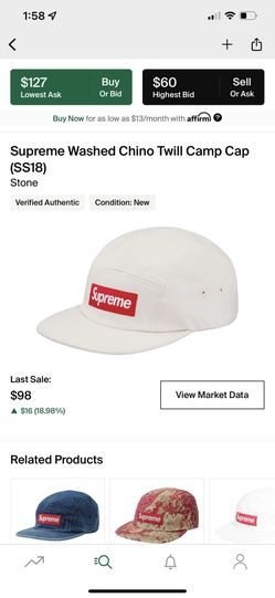 Supreme Camp Hat