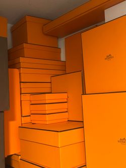 Authentic Hermes Boxes