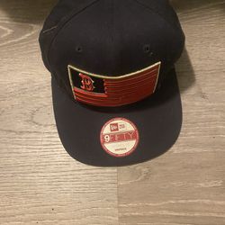 Navy/Black 9FIFTY Boston Red Sox Trucker Hat