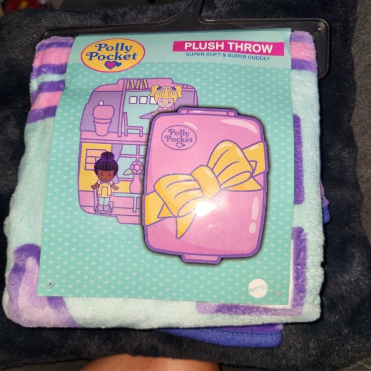Polly Pocket Blanket - New With Tags