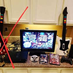 2 Guitar Hero Sets & 2 Sony Playstation 2 Consoles for Sale ** Everything 100% Tested & Guaranteed **
