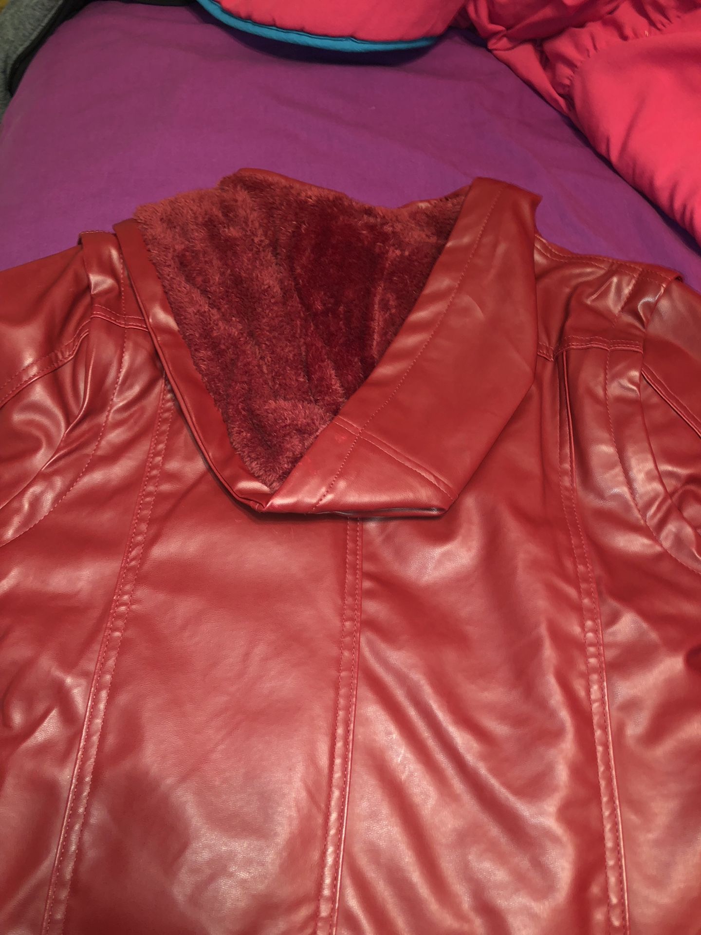 Red jacket