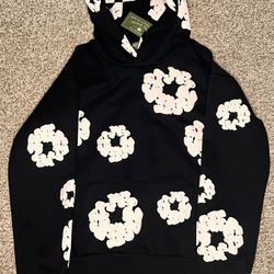 Denim Tears Hoodie “Black”  (Size M )