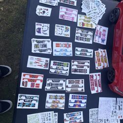 Hotwheels Decals
