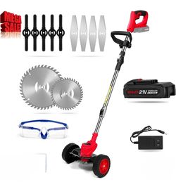 21V Cordless 3-in-1 Grass Trimmer – Trimmer, Edger & Mini Mower