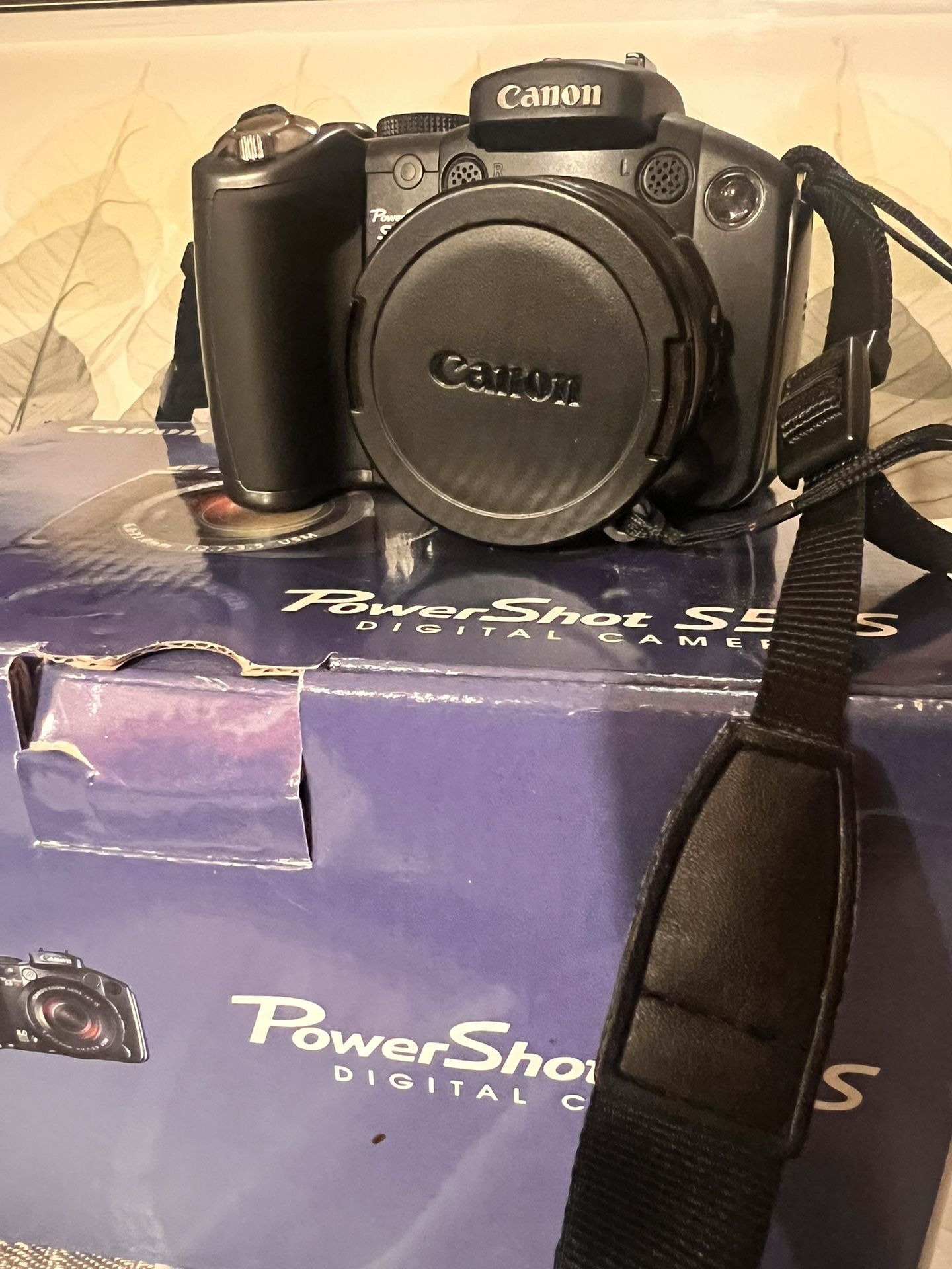 Canon Powershot S5 Battery Cover Canon Powershot S5 Is With Lens