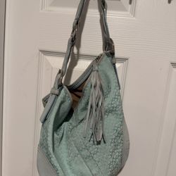 Vintage Blue Coach Bag