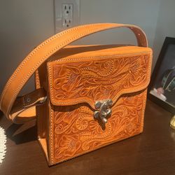 Hand Made Leather Mexican Purse