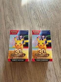 Pokemon 30th Anniversary Booster Bundles