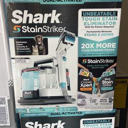 Shark PX201 StainStriker Portable Carpet & Upholstery Cleaner, Spot, Stain, & Odor Eliminator, 3 Attachments