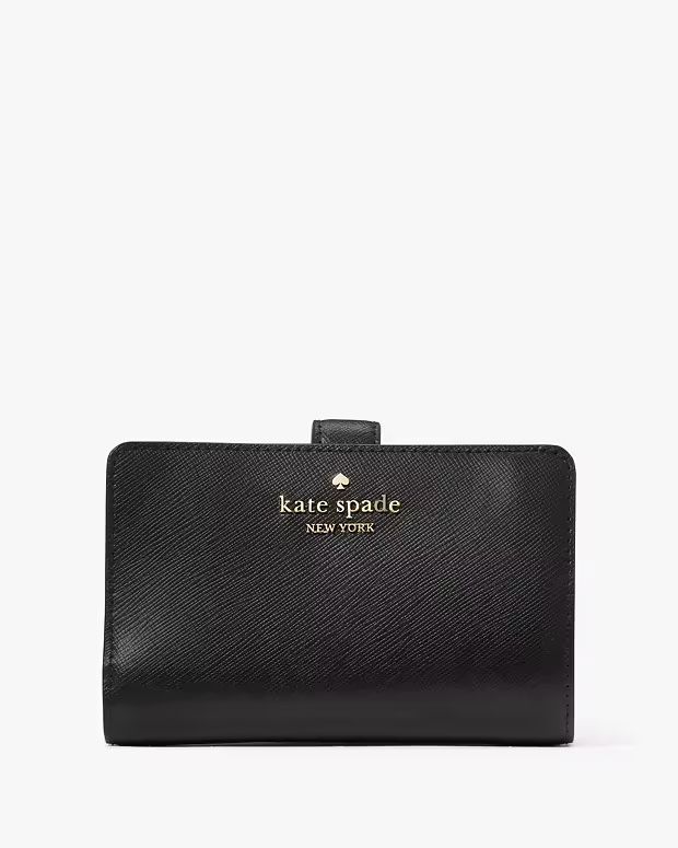 New Kate Spade New York Madison Medium Compact Bifold Wallet