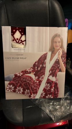 Cozy plush wrap