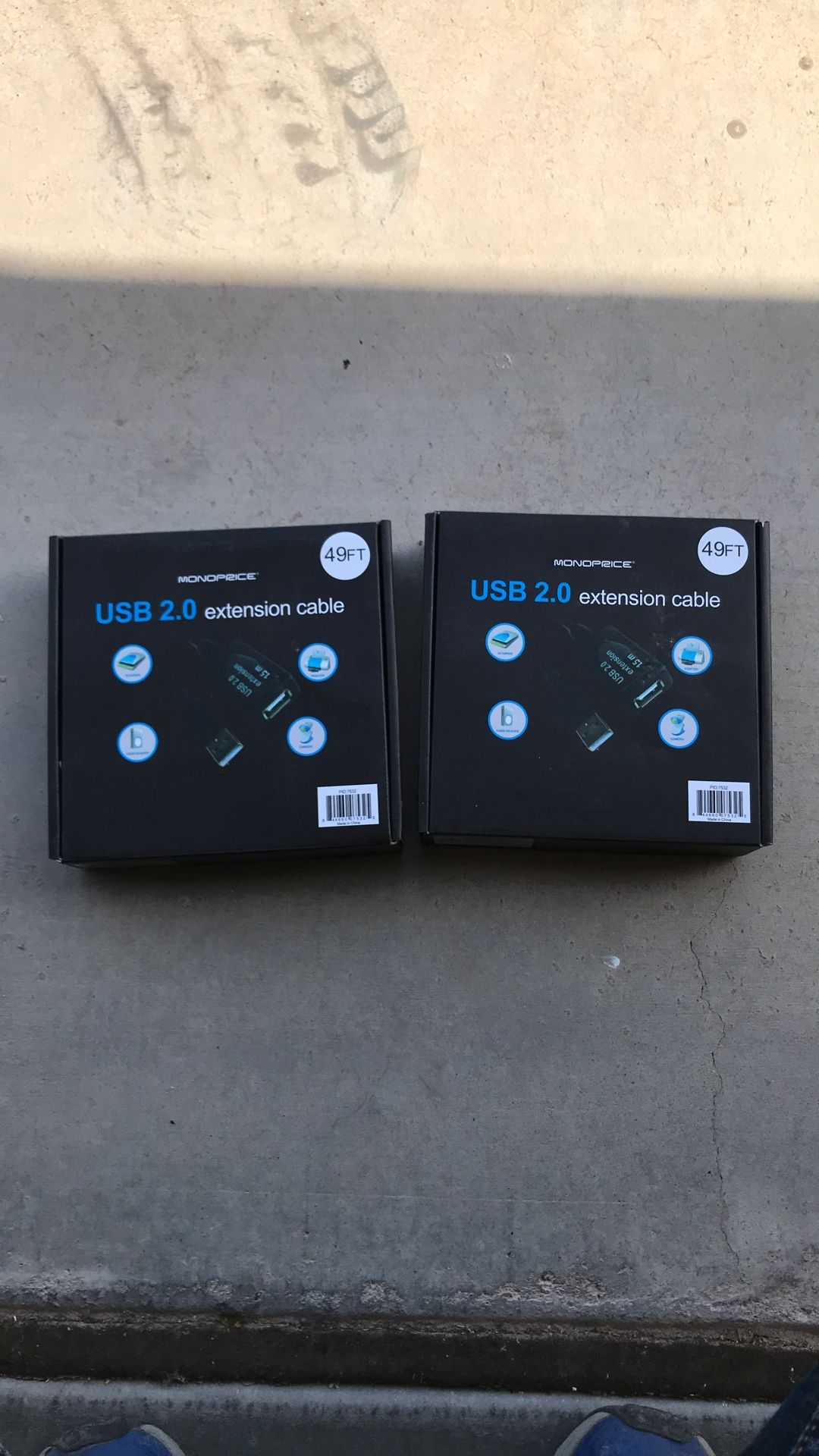 Monoprice 49ft USB Extension