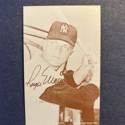 1980 TCMA Roger Maris Exhibit Card. Negotiable 