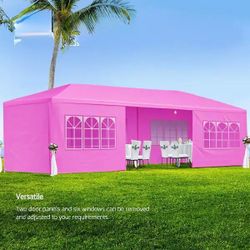 New 10 ft. x 20 ft. Outdoor carport tent Sunshade with 6 Removable Side Walls