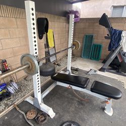 Bench Press/Squat Rack