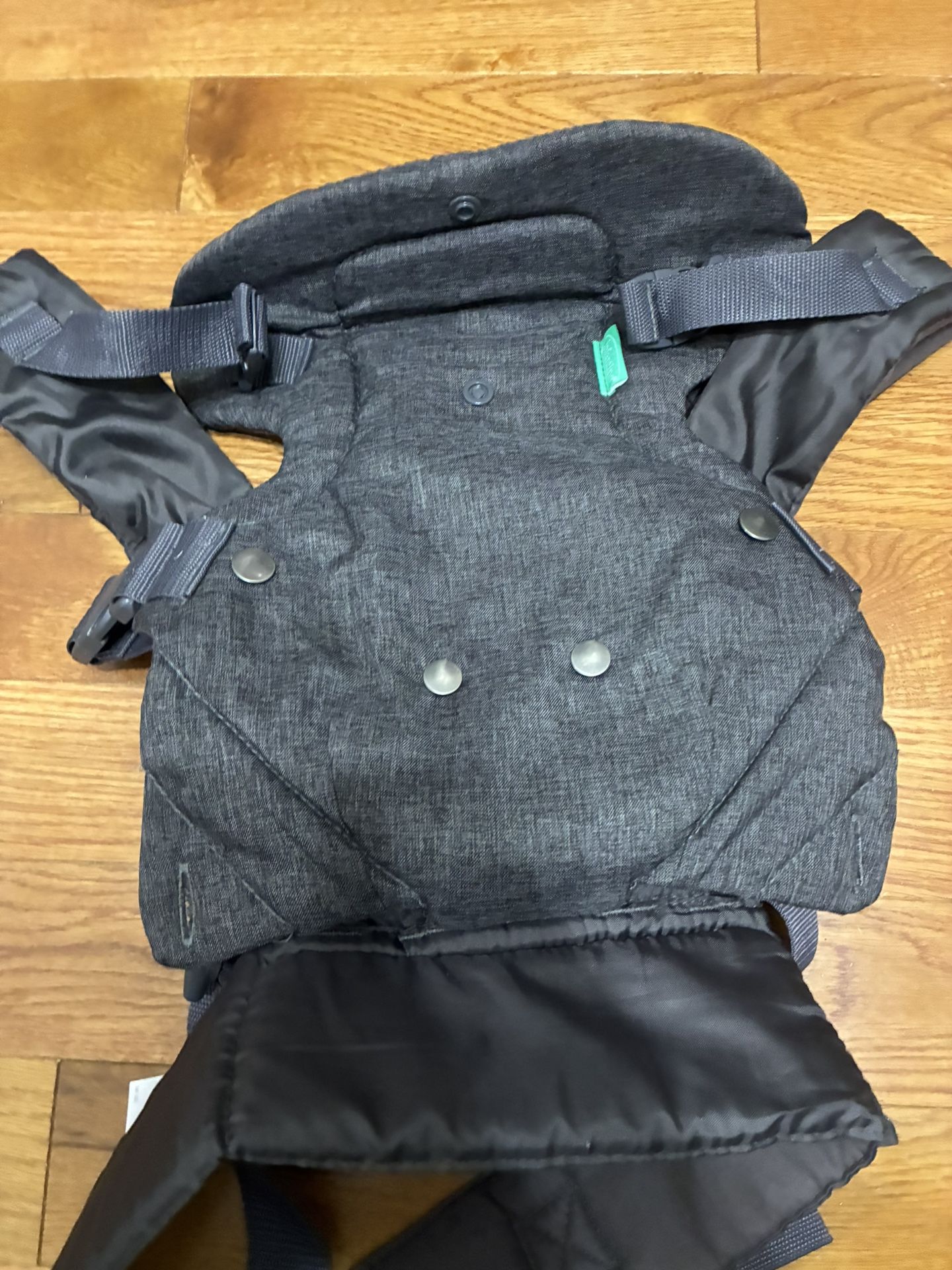 Infantino Flip Advanced Baby Carrier Gray 4-in-1 Convertible