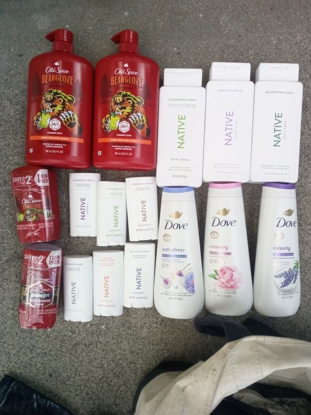 Native/ Olay/Body Wash and Deodorant