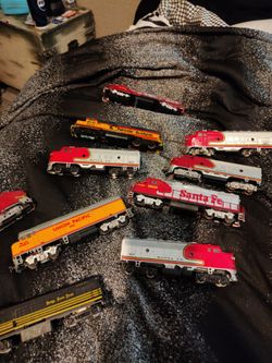 Trains different brands for any collectors