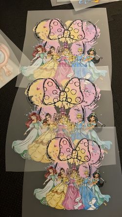 DTF Sheets Princess