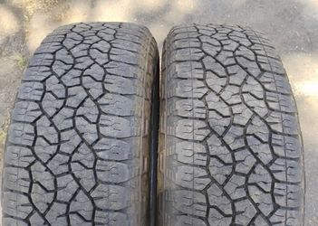 (TWO) 20” GOODYEAR WRANGLER LT275 65 20