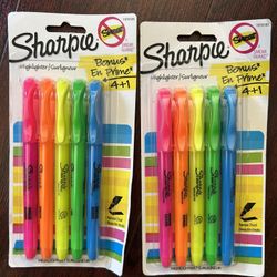 10 Ct Sharpie Highlighters ( 2 Packs x 5 ) $6