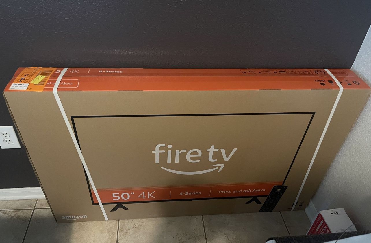 Fire Smart 50” TV  - New Sealed 