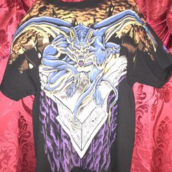 Liquid Blue Gargoyle All Over Print Size XL