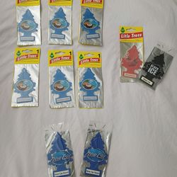 10 LITTLE TREES CAR AIR FRESHENERS
$2 EACH