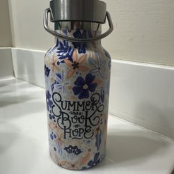 Owlcrate Exclusive Macarena Chomik Water Bottle Benjamin Alire Saenz Quote NEW