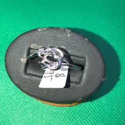 Knot Sterling Silver Ring Size 5 3/4